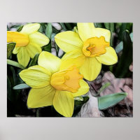 Gelbe Frühlingspinnodien