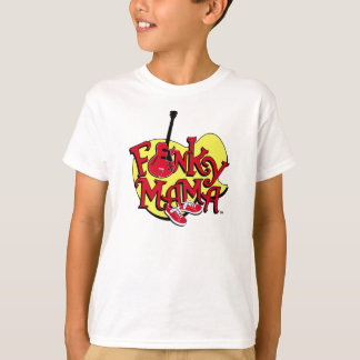 Gelbe Funky Mutter Kids Shirt