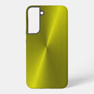 Gelbe glänzende Imitate Samsung Galaxy Gehäuse Hülle