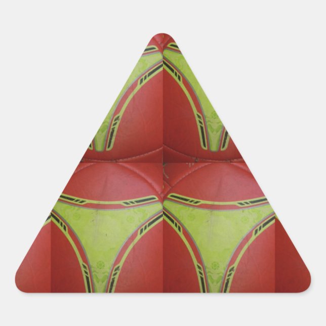 Gelbe goldene Kurven.JPG Dreieckiger Aufkleber (Vorderseite)