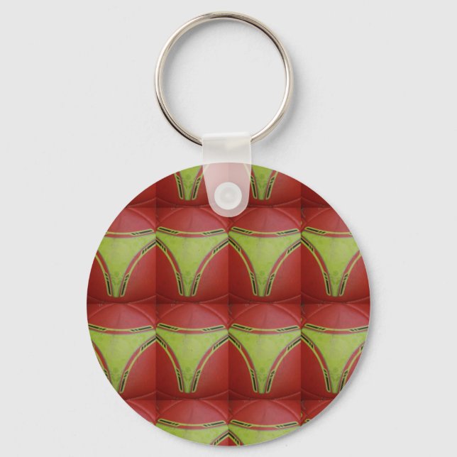 Gelbe goldene Kurven.JPG Schlüsselanhänger (Vorderseite)