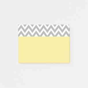 Gelbe graue Schulbüro-Post-it-Notizen-Geschenk Post-it Klebezettel