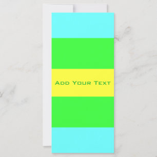 Gelbe, grüne, blaue Streifen von Shirley Taylor