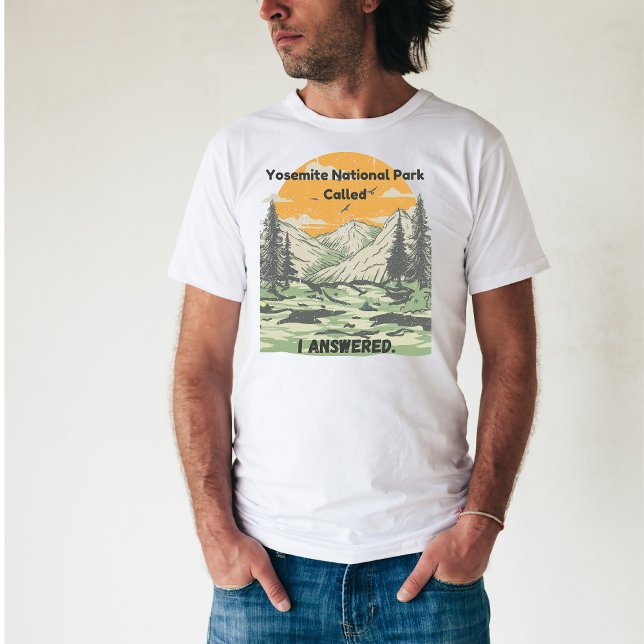 Gelbe/grüne Printessin Gelbgrün Gelbgrün, Yosemite T-Shirt (Von Creator hochgeladen)