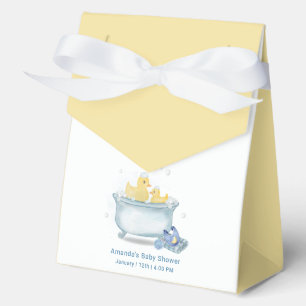 Gelbe Gummi-Mama-Ente-Badewanne-Baby-Party Geschenkschachtel