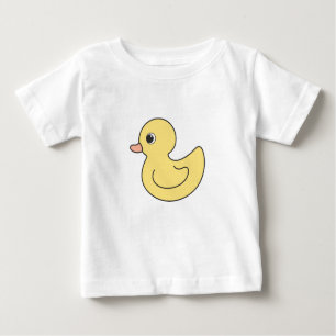 Gelbe Gummiente Baby T-shirt