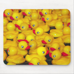 Gelbe Gummienten Badezeit-Mauspad Mousepad
