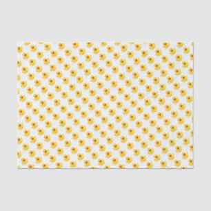 Gelbe Gummienten Seidenpapier