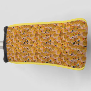 Gelbe Gummienten Tiermuster Golf Headcover