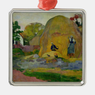 Gelbe Heuschober Paul Gauguins   oder goldene Silbernes Ornament