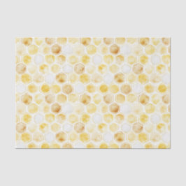 Gelbe Honigwabe Geburtstag Seidenpapier