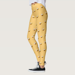 Gelbe Hummeln niedlich witzig Leggings