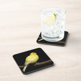 Gelbe Kanone Getränkeuntersetzer