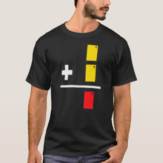 Gelbe Karte Rote Karte Fußballreferenz 2 Gelbe Kar T-Shirt