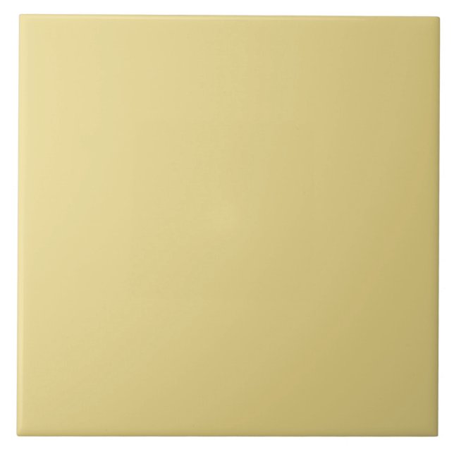 Gelbe Keramik. Fliese (Vorderseite)