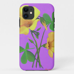 Gelbe Klee-Blume Case-Mate iPhone Hülle