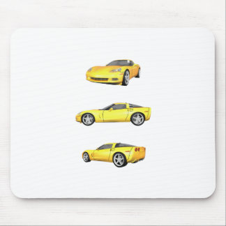 Gelbe Korvette: Mousepad