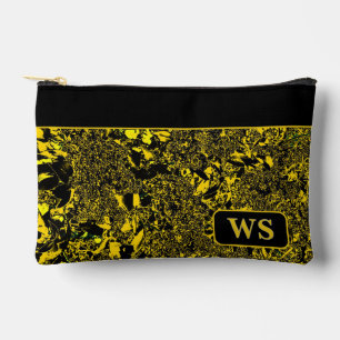 Gelbe Kosmetiktasche Zubehörtasche