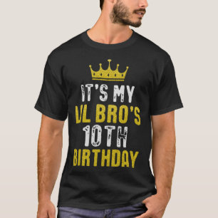 Gelbe Krone 10. Tag für Schwester von Sister Brot T-Shirt