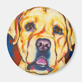GELBE LABRADOR 2 MAGNET