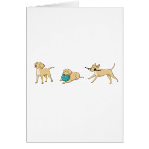 GELBE LABRADOR CARTOON 2