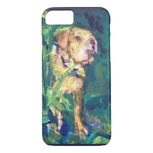 Gelbe Labrador Creek Painting Phone Case