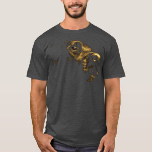 Gelbe Labrador Liebe Golden Reteever Lover Dog Own T-Shirt