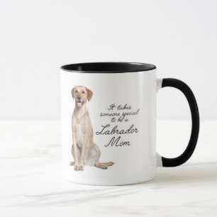 Gelbe Labrador Mama Tasse
