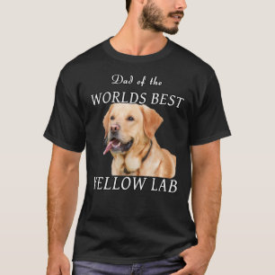 Gelbe Labrador Vater T-Shirt