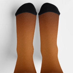 gelbe Ledertextur Socken