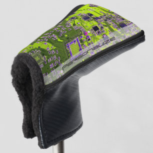 Gelbe Leiterkarte der gedruckten Leiterplatte Golf Headcover