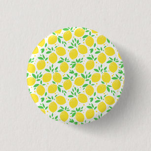 Gelbe Lemonen-Taste Button