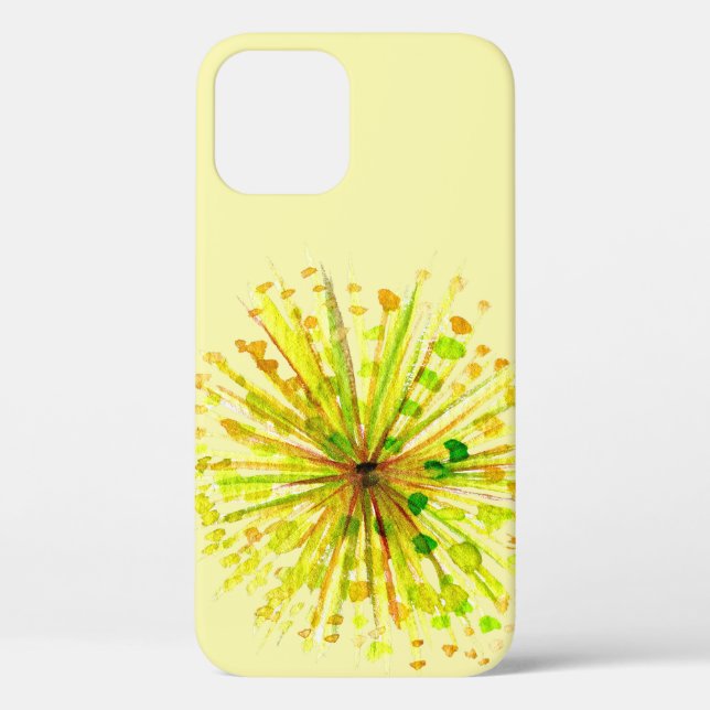 Gelbe Leuchte Wildblume Aquarell Case-Mate iPhone Hülle (Rückseite)