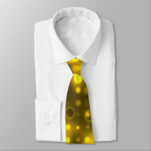 Gelbe Leuchten Krawatte
