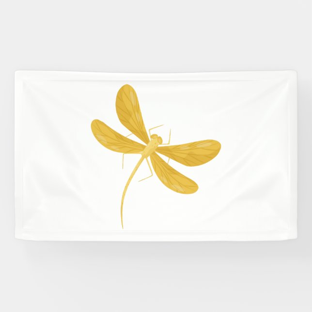 Gelbe Libelle Banner (Horizontal)