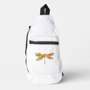 Gelbe Libelle Crossbody Bag