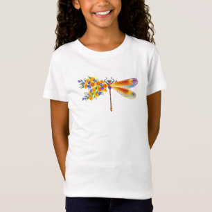 Gelbe Libelle T-Shirt