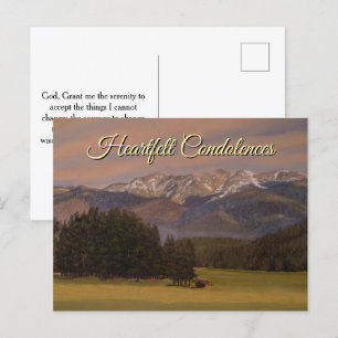 Gelbe Lila grüne Speicherkarte Postkarte