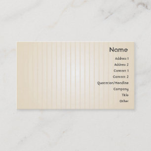 Gelbe Linien - Geschäft Visitenkarte