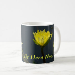 Gelbe Lotus-Wasserlilien Tasse