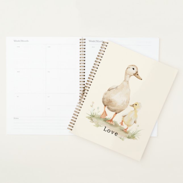 Gelbe Mama Babyenten Planer (Anzeige)
