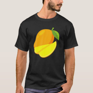 Gelbe Mango Tropische Früchte für fruchtbare Vegan T-Shirt