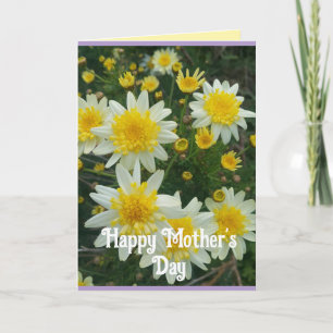 Gelbe Margerite Margeriten Blumen Muttertagskarte Karte