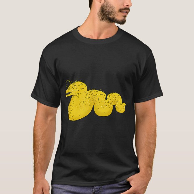 Gelbe Meeresschlange T-Shirt (Vorderseite)