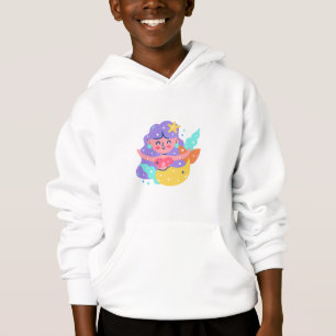 Gelbe Meerjungfrau Hoodie
