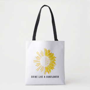 Gelbe Minimalistische Sonnenblume