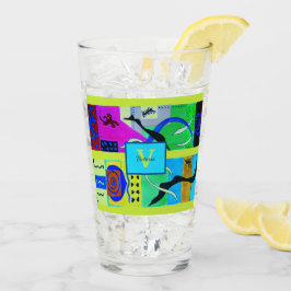 Gelbe Mode Abstrakte Inspiration aus Matisse Glas