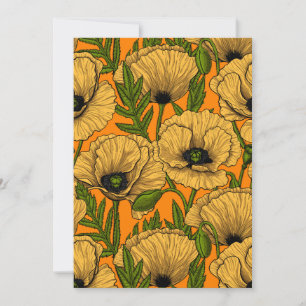 Gelbe Mohnblumen