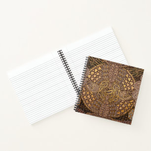 Gelbe Mosaik-Details, Deutschland Notizbuch