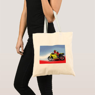 Gelbe Motorrad-Totbeutel Tragetasche